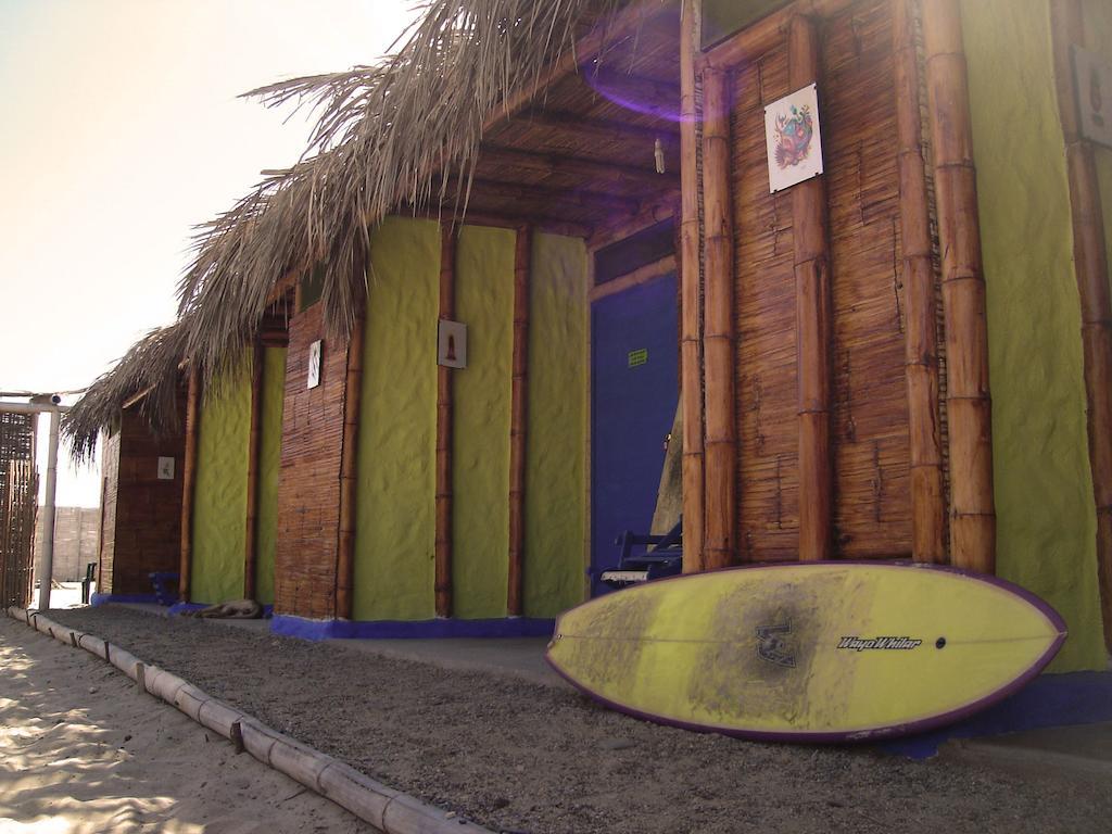 Hostel Psygon Surf Camp Máncora Exterior foto