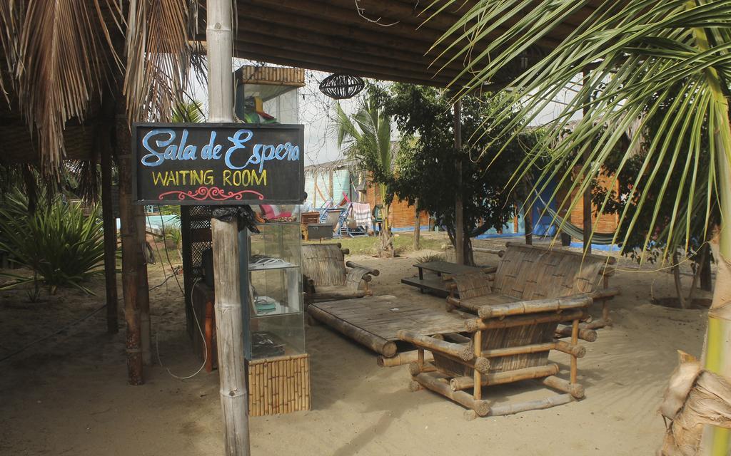 Hostel Psygon Surf Camp Máncora Exterior foto